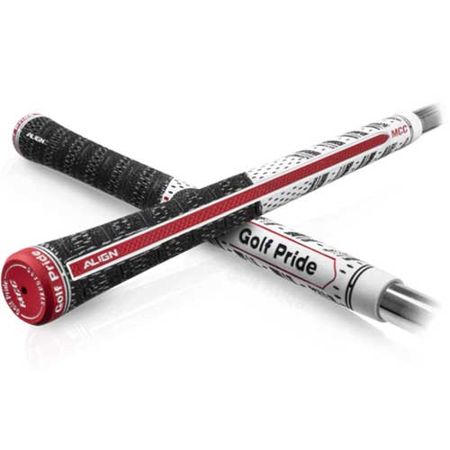 Golf Pride New Decade Multi Compound Midsize Align White Linea R